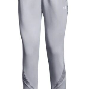 Under Armour Women's Mod Grey/White Command Warm-Up  Pants